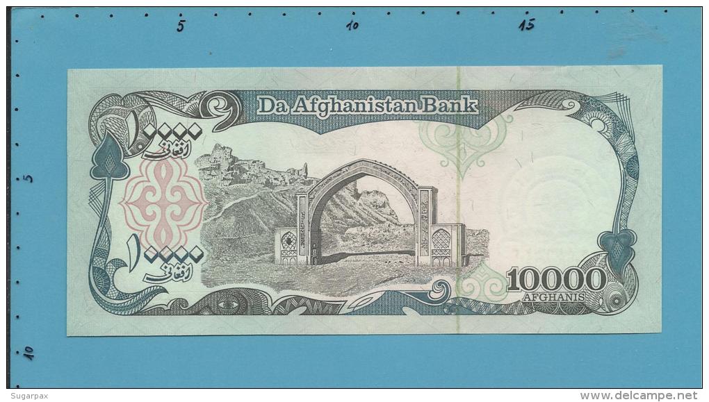 Afghanistan -  10000 Afghanis - SH 1372 ( 1993 ) - P 63 B - UNC. - With Space - 3 Scans - Afghanistan