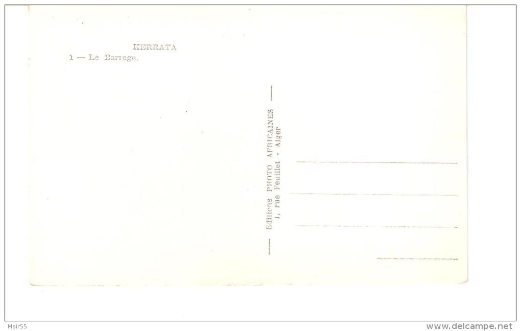 CPA - ALGERIE -KERRATA : Le Barrage  . - Autres & Non Classés