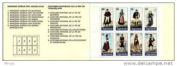 Yougoslavie 1986 - Carnet C 2037 Neuf** - Cuadernillos