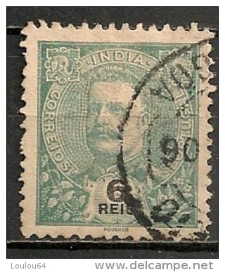 Timbres - Portugal - Inde Portugaise - 1903-1911 - 6 Reis - - Inde Portugaise