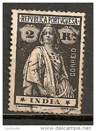 Timbres - Portugal - Inde Portugaise - 1914 - 2 Reis - - Inde Portugaise