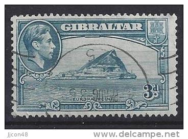 Gibralter 1938-44  KGVI  3d  (o)  Mi.111 D - Gibraltar