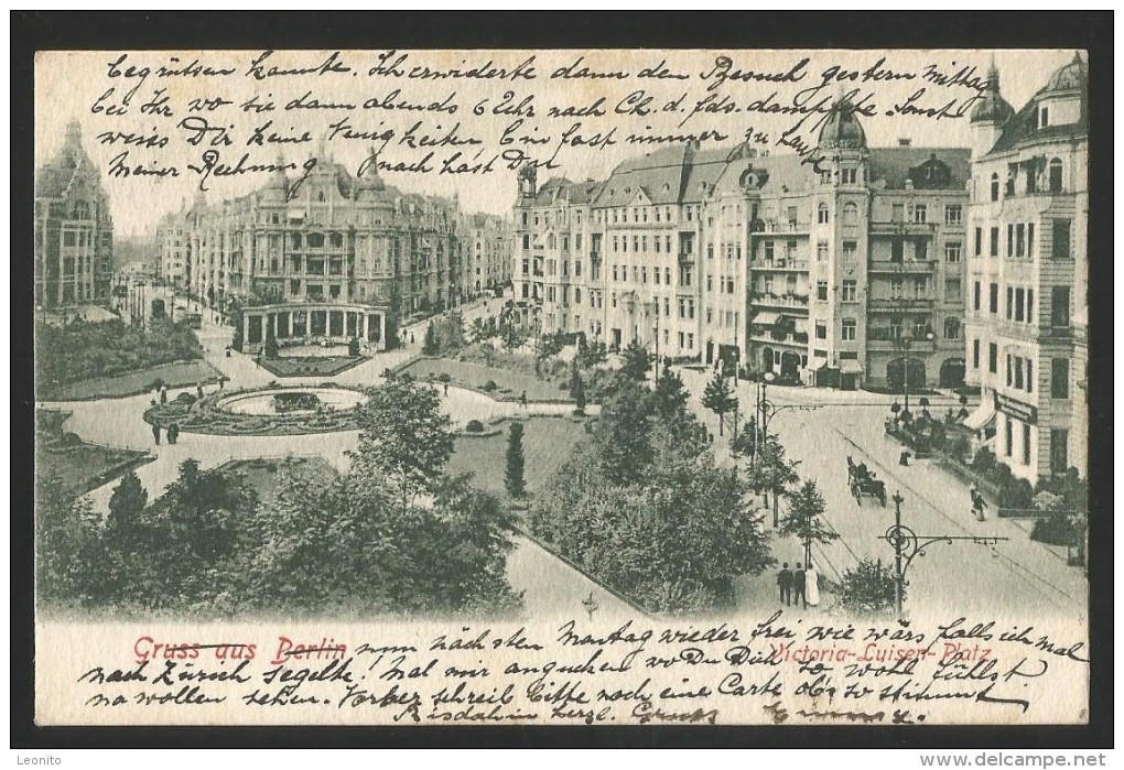 BERLIN Schöneberg Victoria-Luisen-Platz 1906 - Schoeneberg