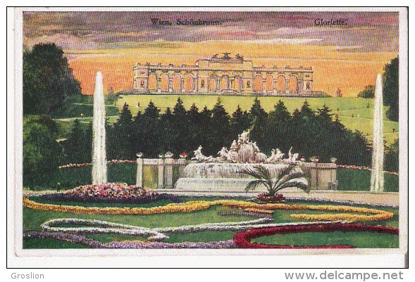 WIEN SCHONBRUNN GORIETTE (ILLUSTRATION) 29        1923 - Castello Di Schönbrunn