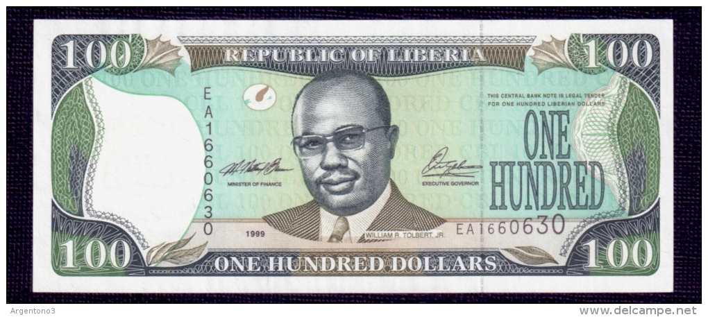 Liberia 100 Dollars 1999 UNC - Liberia