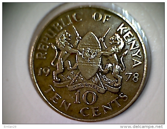 Kenia 10 Cents 1978 - Kenya