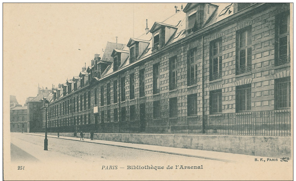 Paris. Bibliothèque De L'Arsenal - Paris (04)