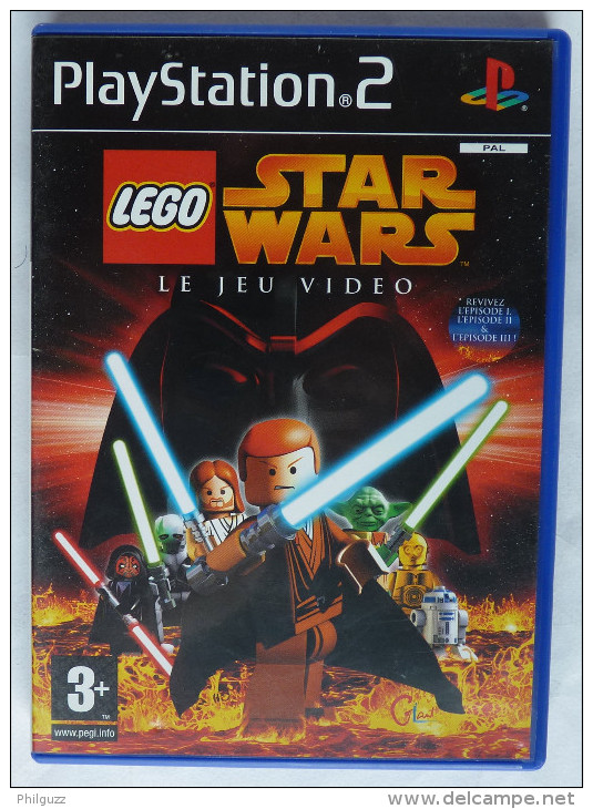 JEU PC  - PLAYSTATION 2 - LEGO STAR WARS LE JEU VIDEO Sans Livret Légo - Playstation 2