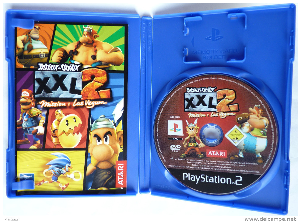 JEU PC  - PLAYSTATION 2 - Asterix 1 Obelix XXL 2 - Playstation 2