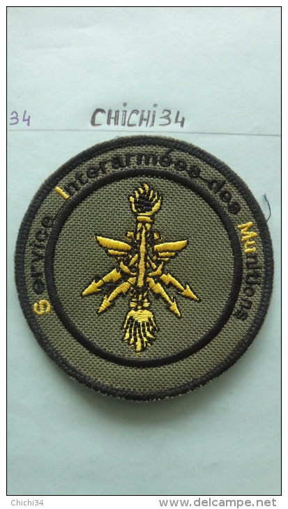 PATCH OPERATION SERVAL" SERVICE INTER ARMEES DES MUNITIONS  " - Ecussons Tissu