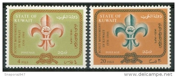 1966 Kuwait Scout Scoutisme Set MNH** B570 - Kuwait