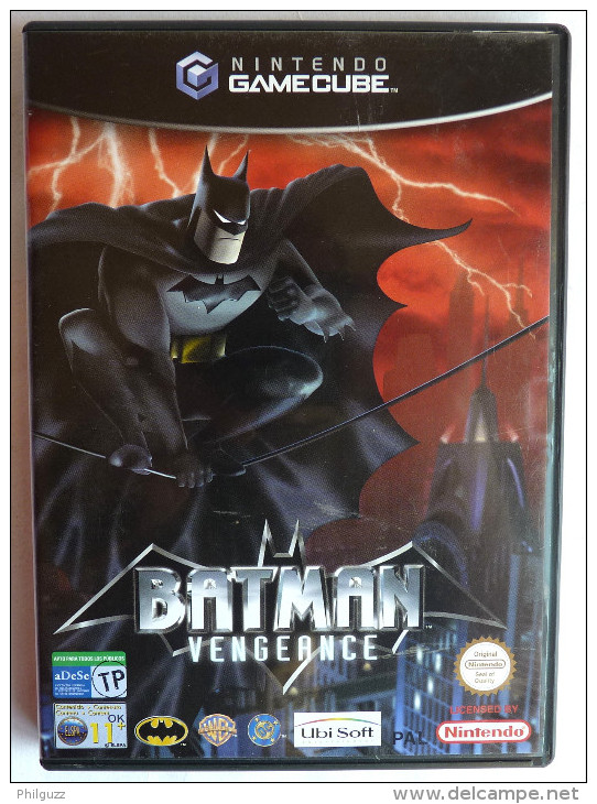 JEU NINTENDO GAMECUBE - BATMAN VENGEANCE SANS LIVRET - Nintendo GameCube