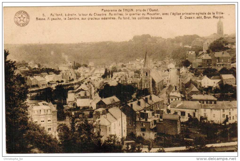 Panorama De Thuin, Pris De L'Ouest (pk20875) - Thuin