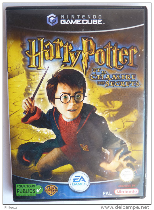 JEU NINTENDO GAMECUBE - HARRY POTTER ET LA CHAMBRE DES SECRETS (1) - COMPLET - Nintendo GameCube