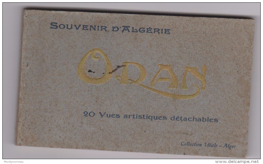 Algérie :  ORAN  : Carnet   Entier - Oran