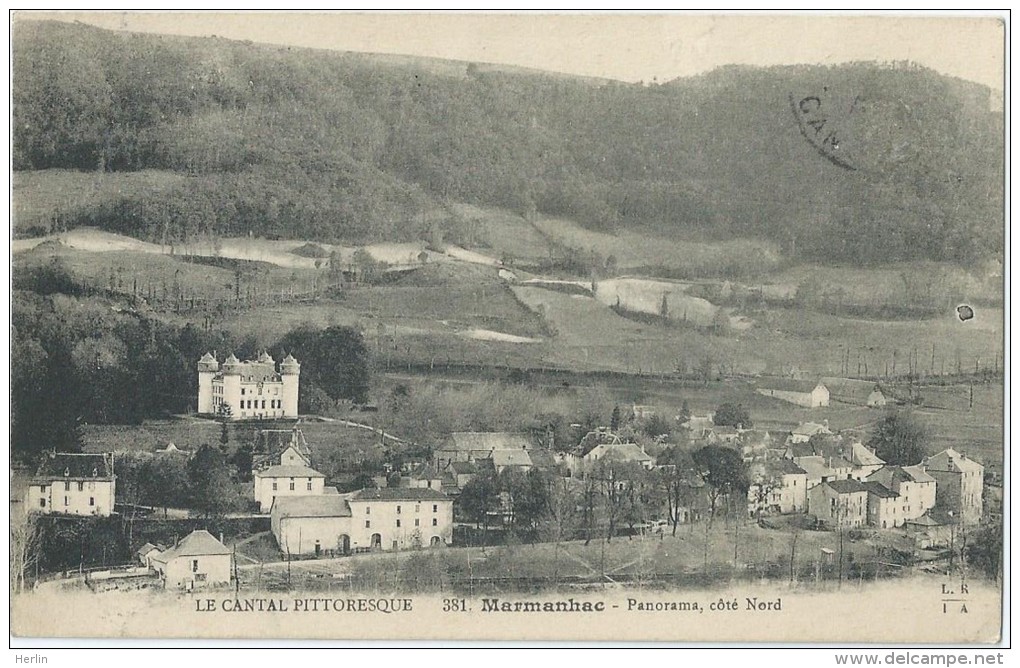 15 - MARMANHAC - Panorama Côté Nord - Autres & Non Classés