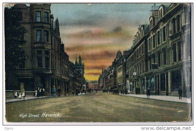 Hawick High Street - Roxburghshire