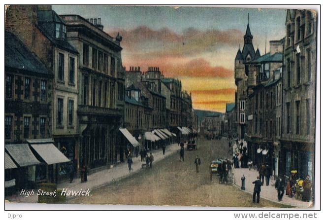 Hawick High Street - Roxburghshire