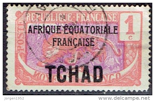 TCHAD  # STAMPS FROM YEAR 1924  STANLEY GIBBON 19 - 1946 Tchad Au Rhin