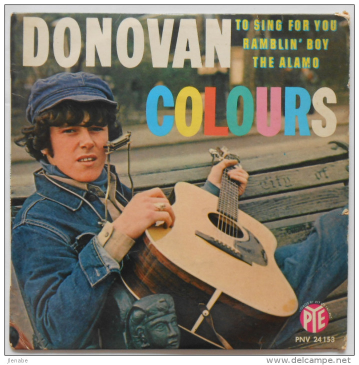 DONOVAN  Vinyle 45 T " Colours" - Rock