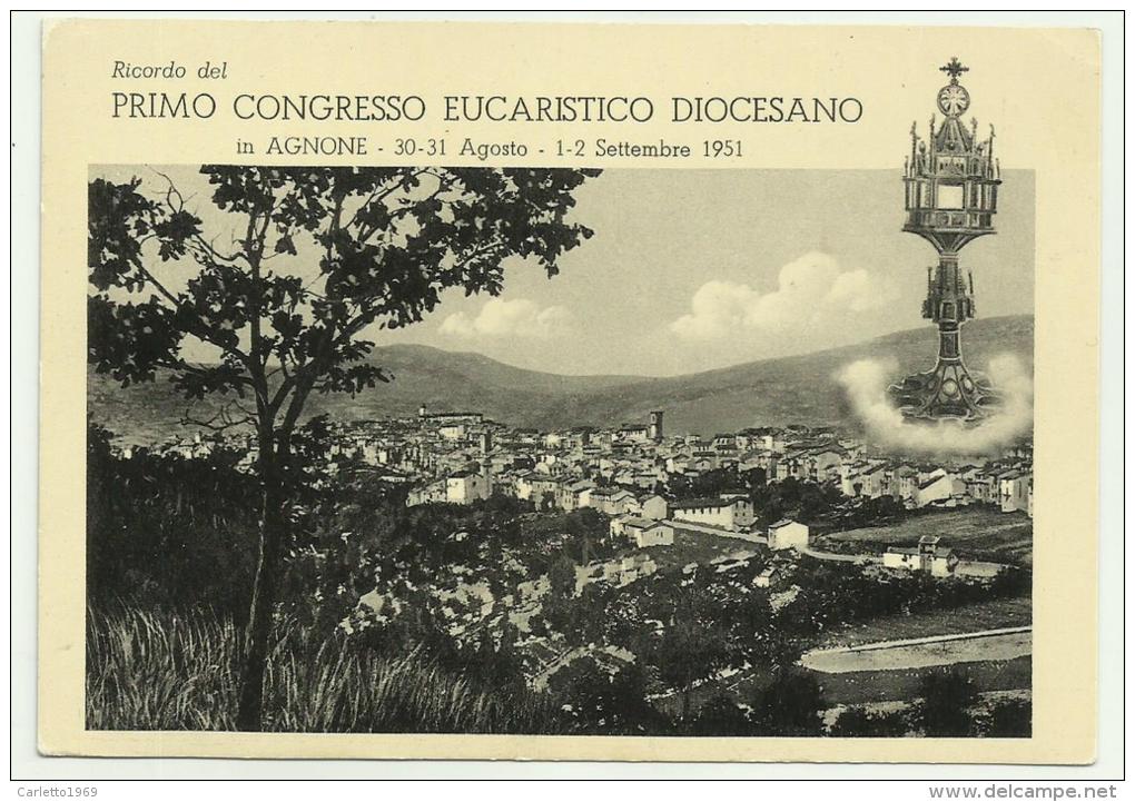 Agnone Viaggiata Primo Congresso Eucaristico F.g. - Isernia