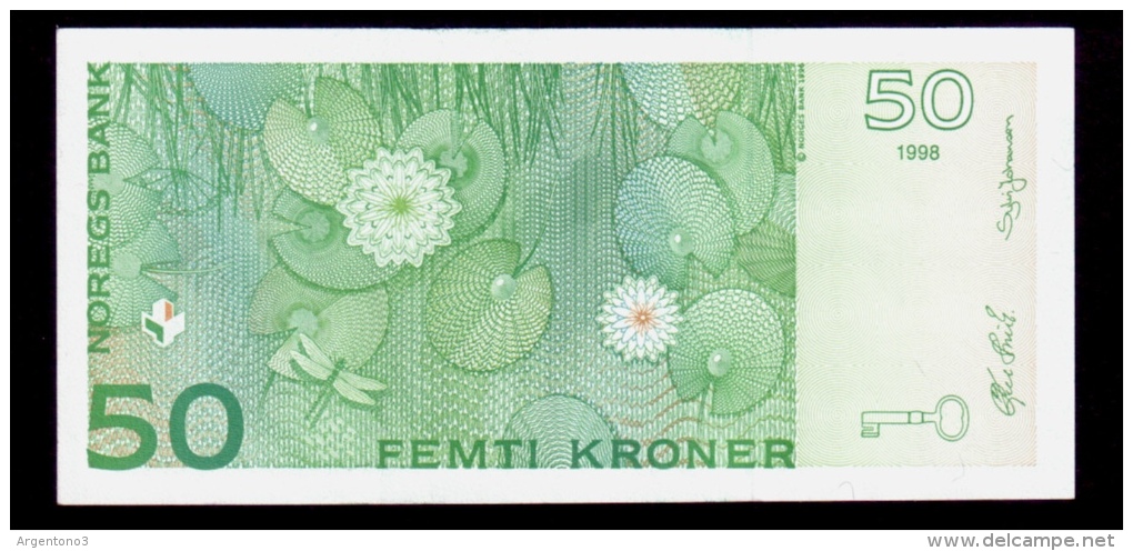 Norway 50 Kroner 1998 AUNC - Norway