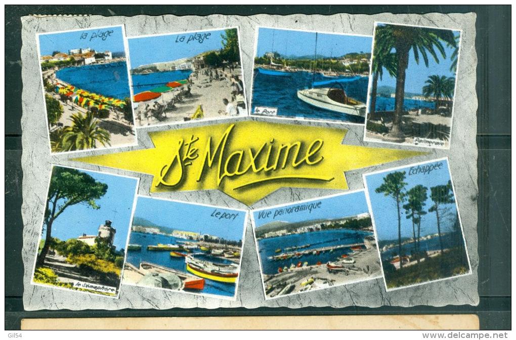 Sainte Maxime Sur Mer - Souvenir - Multivues , Vues Multiples   Raq120 - Sainte-Maxime