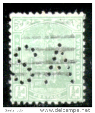 Australia-del-Sud-003 - 1904/1905 - Y&T: Servizio N. 43 (o) - Privo Di Difetti Occulti. - Used Stamps