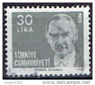 TURKEY  # STAMPS FROM YEAR 1981  STANLEY GIBBON 2716 - Usados