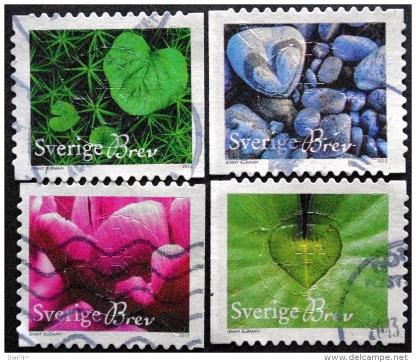 Sweden 2013 Natur      Minr.2917-2920   ( Lot B 1202 ) - Gebruikt