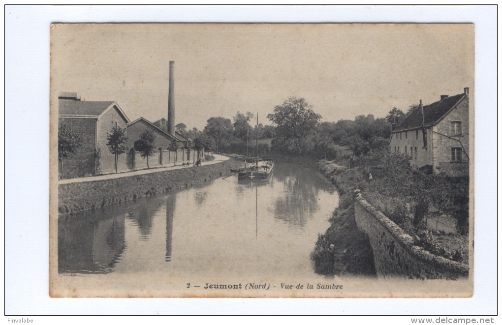 JEUMONT Vue De La Sambre - Jeumont