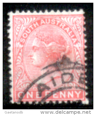 Australia-del-Sud-011 - 1906/1912 - Y&T: N. 106 (o) - Privo Di Difetti Occulti. - Used Stamps