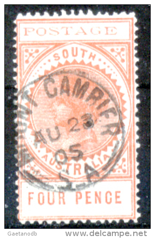 Australia-del-Sud-012 - 1902/1903 - Y&T: N. 83 (o) - Privo Di Difetti Occulti. - Oblitérés