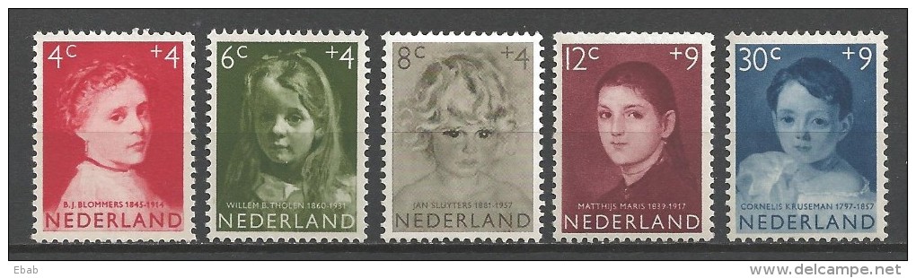 Netherlands 1957 Mi 707-711 MNH (READ) - Ongebruikt