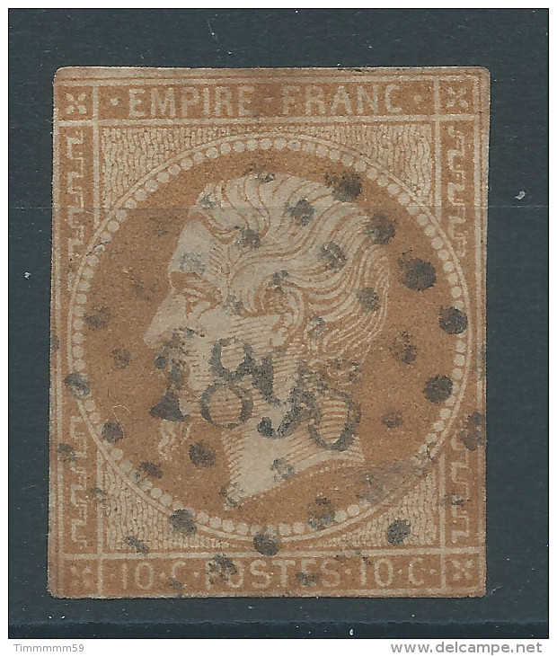 Lot N°29496   N°13B, Oblit PC 1896 MARSEILLE (12) - 1853-1860 Napoleon III