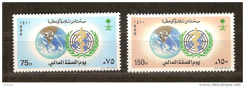 Saoedi Arabie Saoudite 1990 Yvertn° 817-18 *** MNH  Cote 3,75 Euro - Arabie Saoudite