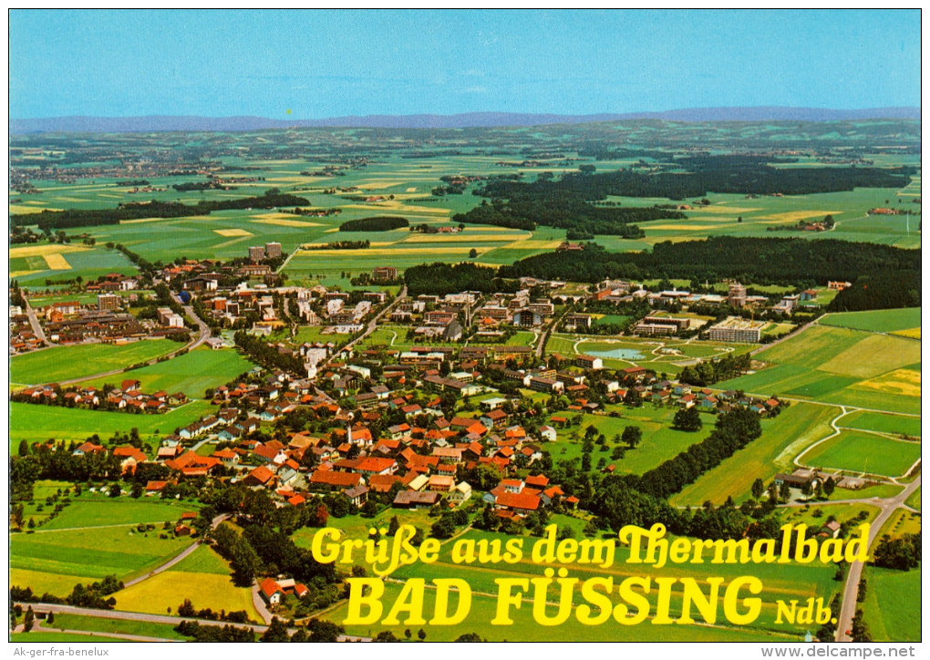 5) AK Bad Füssing Luftbild Luftaufnahme Fiedler Niederbayern Ndb. Deutschland Aerial View Vue Aérienne Bayern Bavaria - Bad Füssing