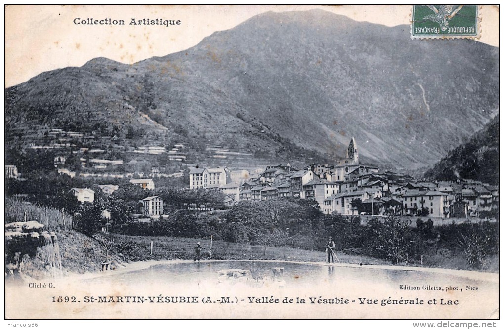 (06) St Saint Martin Vésubie : lot de 17 CPA -  Toutes les cartes sont scannées