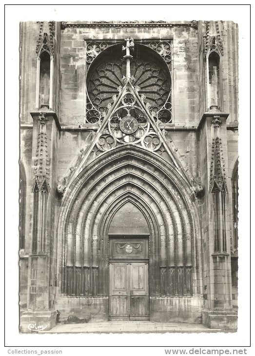 Cp, 68, Rouffach, Le Porche De L'Eglise Notre-Dame - Rouffach
