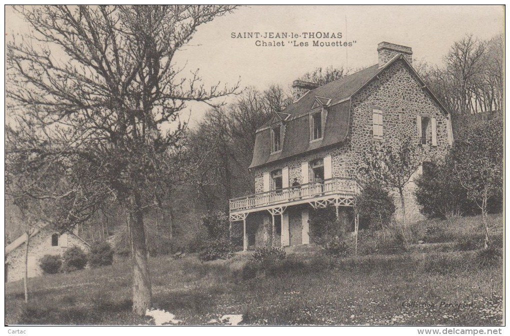 D50 - SAINT JEAN LE THOMAS - CHALET "LES MOUETTES" - Autres & Non Classés