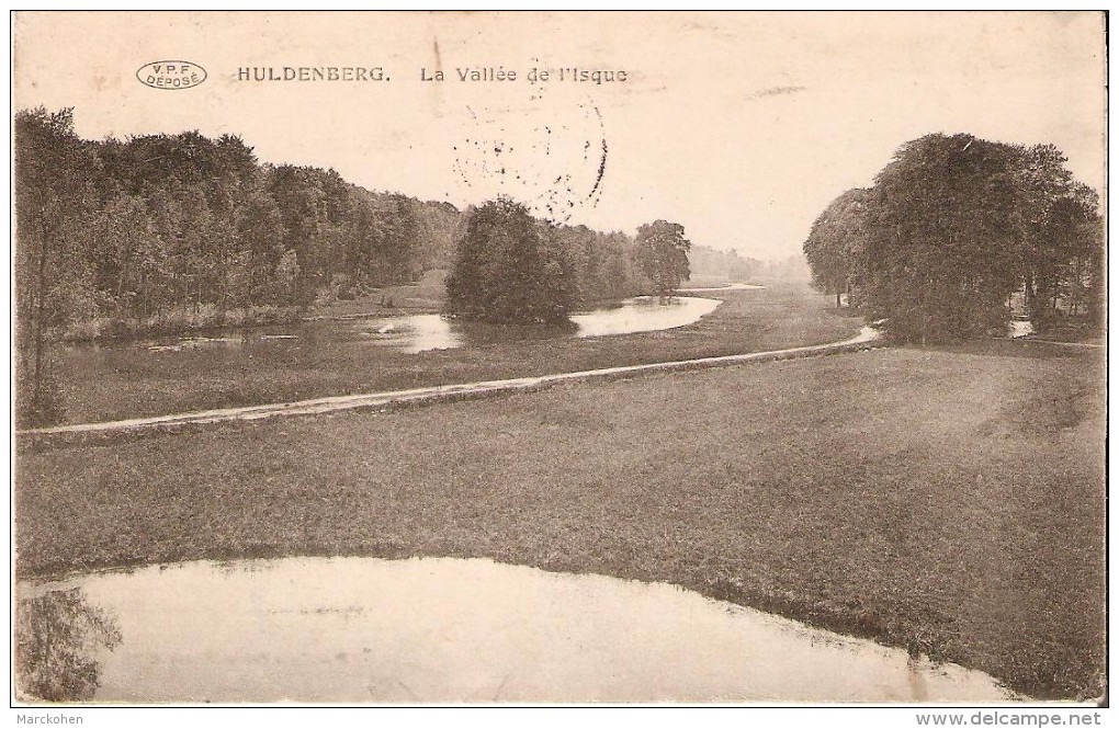 HULDENBERG (3040) : La Vallée De L´Isque. CPA Rare. - Huldenberg