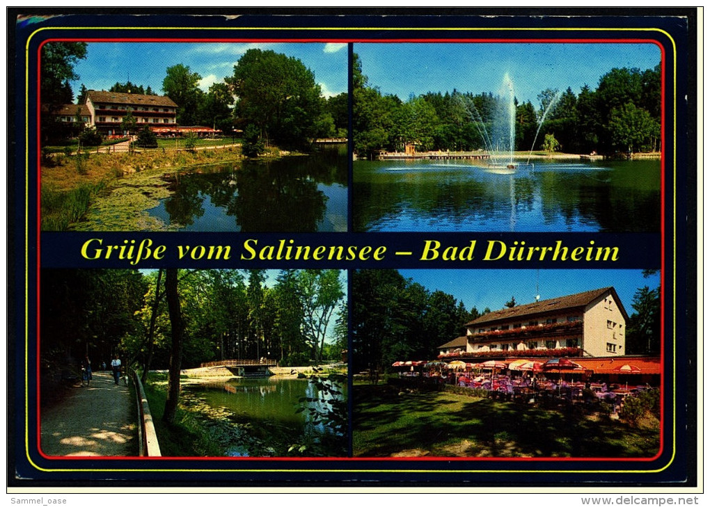 Bad Dürrheim  -  Salinensee  -  Mehrbild-Ansichtskarte Ca.1994   (4571) - Bad Duerrheim