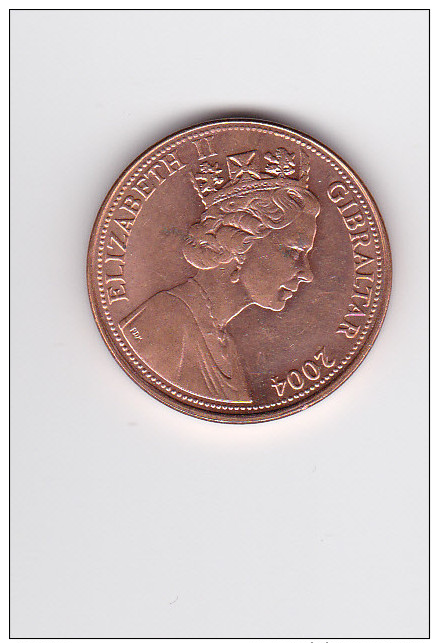 2 PENCE - 4 Clés - 1704-2004 - Tricentenaire De GIBRALTAR - Gibraltar