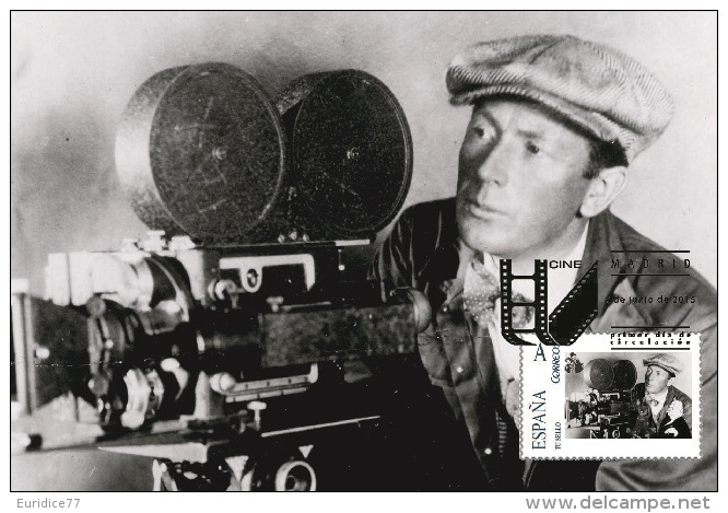 Spain 2015 - The World Of Cinema - F.W. Murnau (1888-1931) Maxicard - Cinema