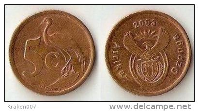 South Africa 5 Cents 2003 - Sudáfrica