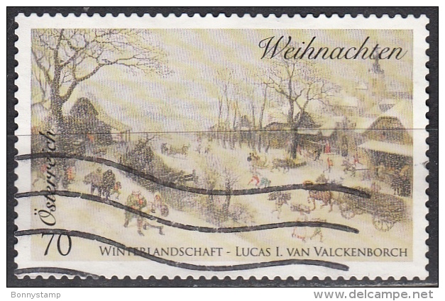 Austria, 2014 - 70c Weihnachten - Nr.2529 Usato° $1,75 - Gebraucht