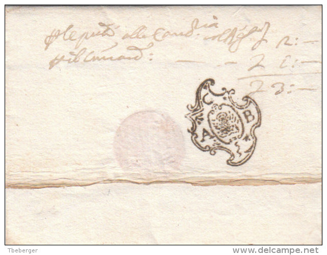 Italy Italia Venezia Venice Six Prestamp Covers Treviso Brescia Palma Udine Korfu Padova, Presumably Faked (n87-92)) - ...-1850 Préphilatélie