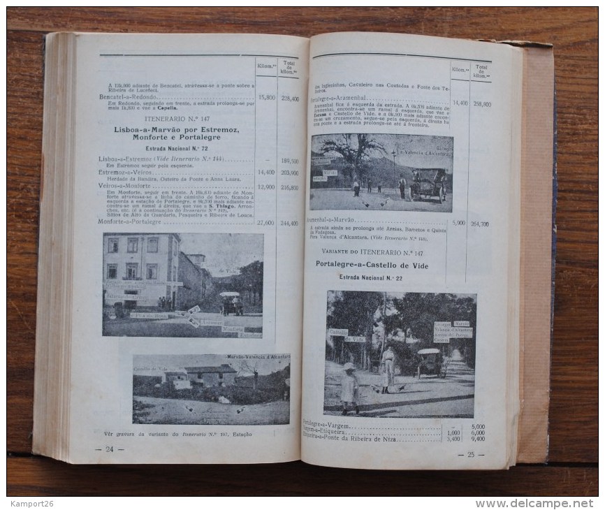 1920 O AUXILIAR do CHAUFFEUR Guide PORTUGAL Illustrated FOLHETO PUBLICITÁRIO History ROTEIRO das RUAS Assistant driver