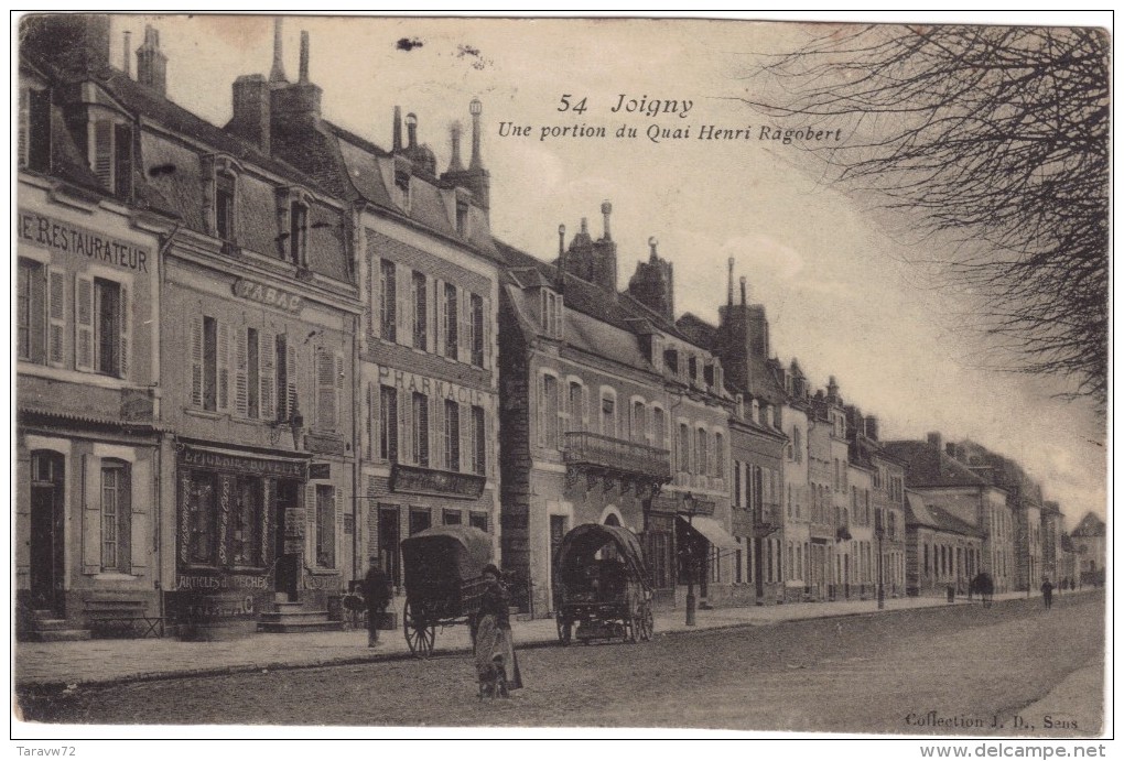 JOIGNY / UNE PORTION DU QUAI HENRI RAGOBERT - Joigny