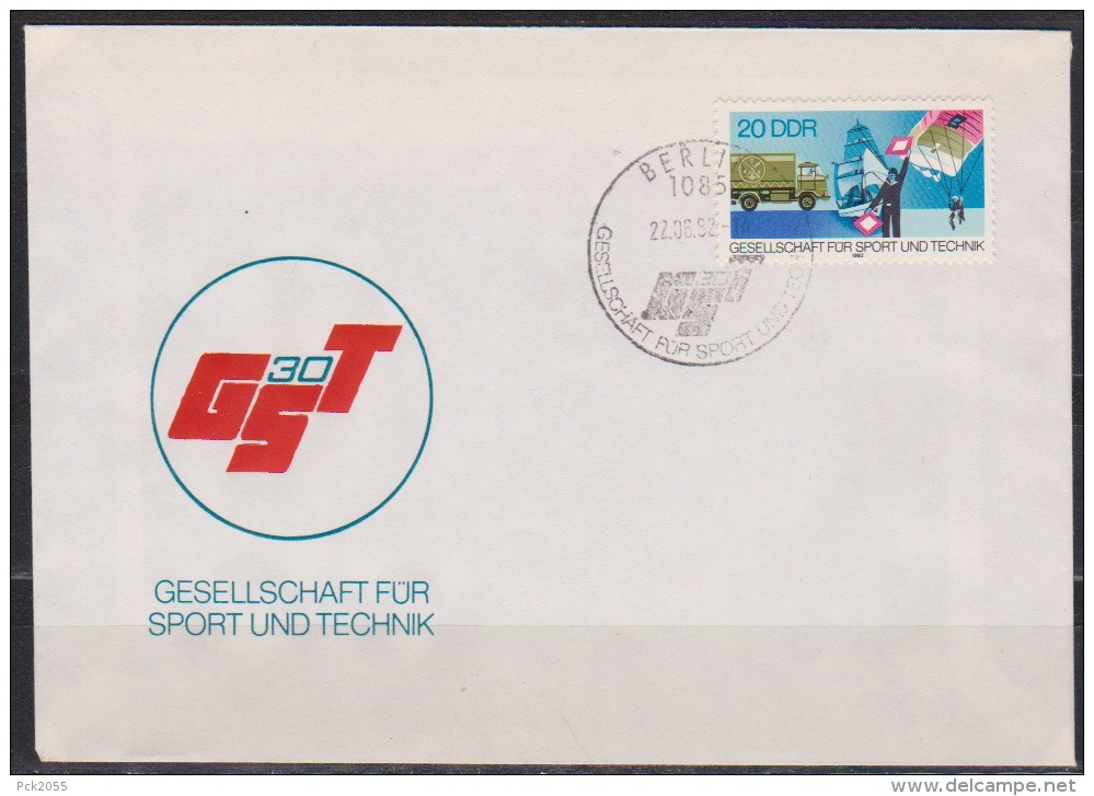 DDR FDC1982 Nr.2715  30 Jahre Gesellschaft Für Sport Und Technik (d 2854 ) - Sonstige & Ohne Zuordnung